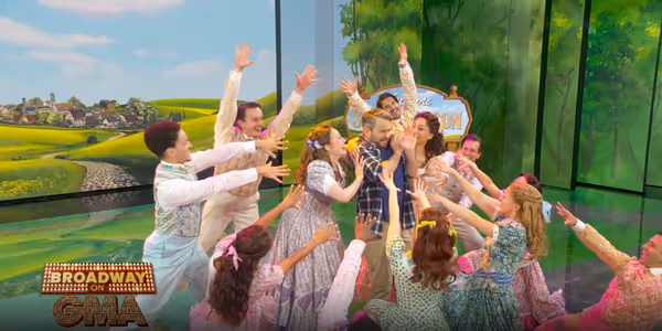 Video: SCHMIGADOON! Performs 'Cross That Bridge' on GOOD MORNING AMERICA Photo