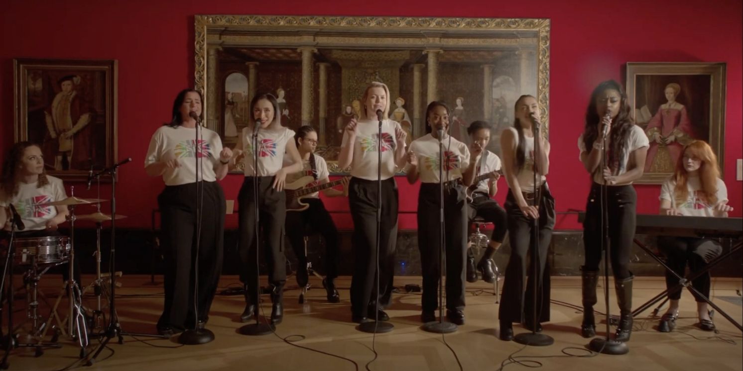Video: SIX West End Queens Sing 'Haus of Holbein' at Buckingham Palace  Image