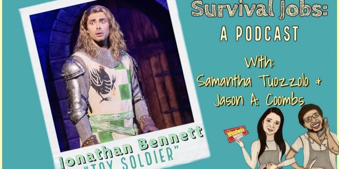 Video: SPAMALOT Star Jonathan Bennett Spills the Tea on Making His Broadway Debut in the Hit Revival
