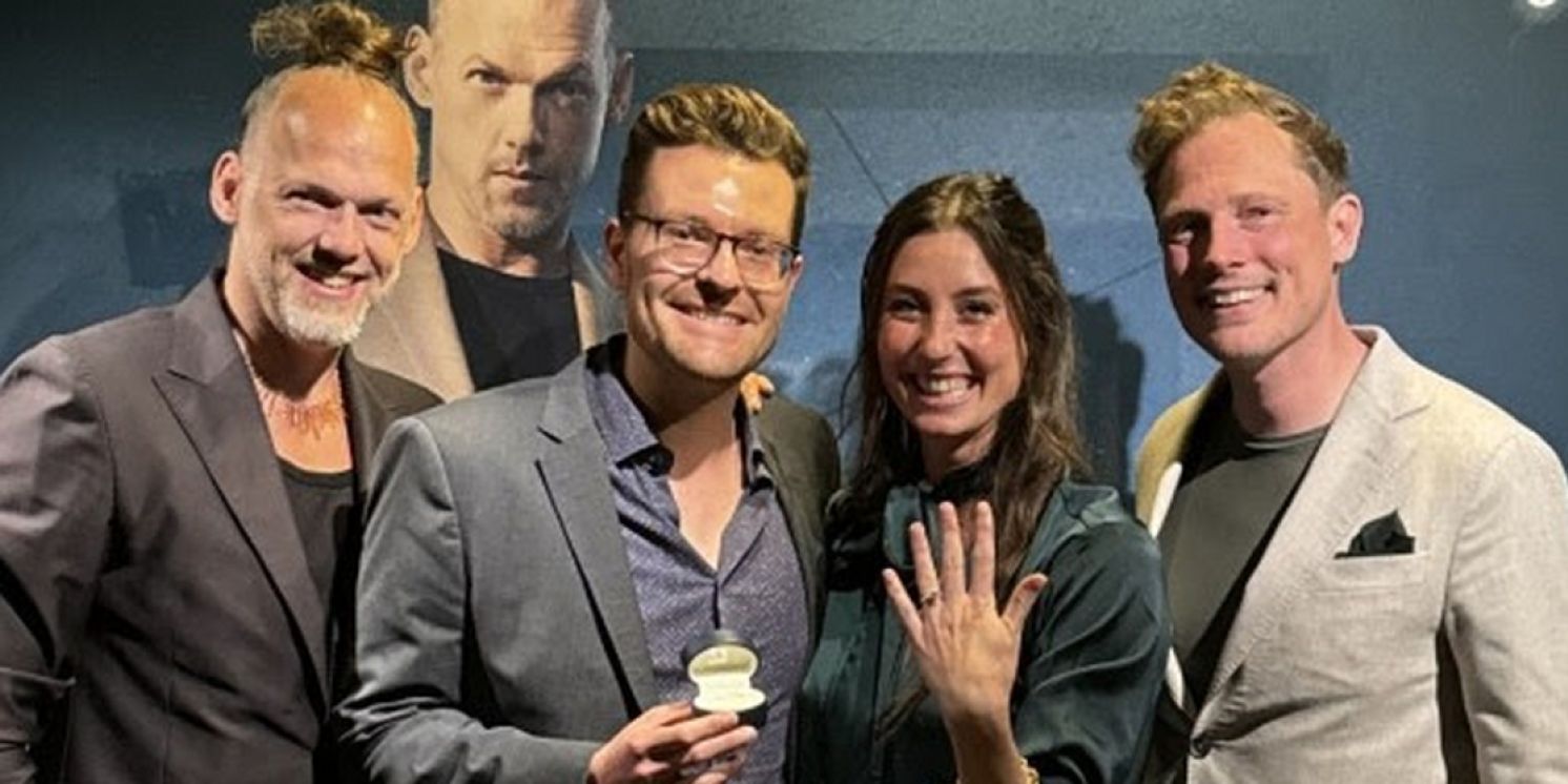 Video: STALKER Hosts A Magical Marriage Proposal Off-Broadway!  Image