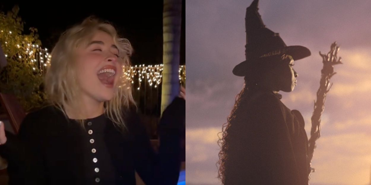 Video: Sabrina Carpenter Sings WICKED Movie's 'Defying Gravity' Riff Video