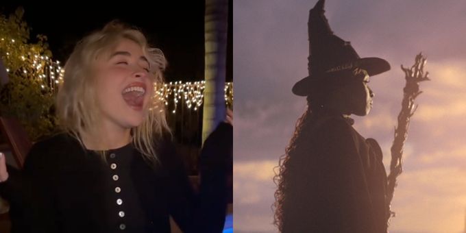 Video: Sabrina Carpenter Sings WICKED Movie's 'Defying Gravity' Riff