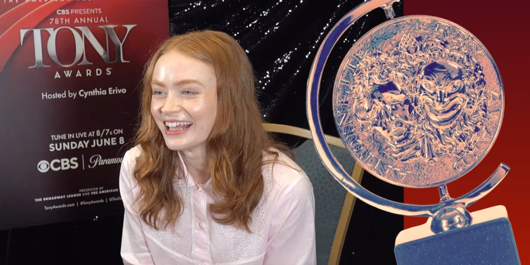 Video: Sadie Sink Is Living for the Warm Embrace of Broadway