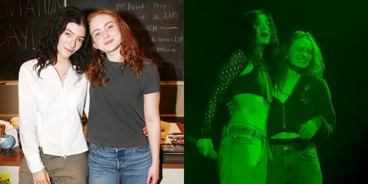 Video: Sadie Sink Joins Lorde For 'Green Light' Concert Performance Video