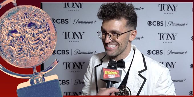 Video: Sam Pinkleton Reacts to Tony Win for Best Director of a Play