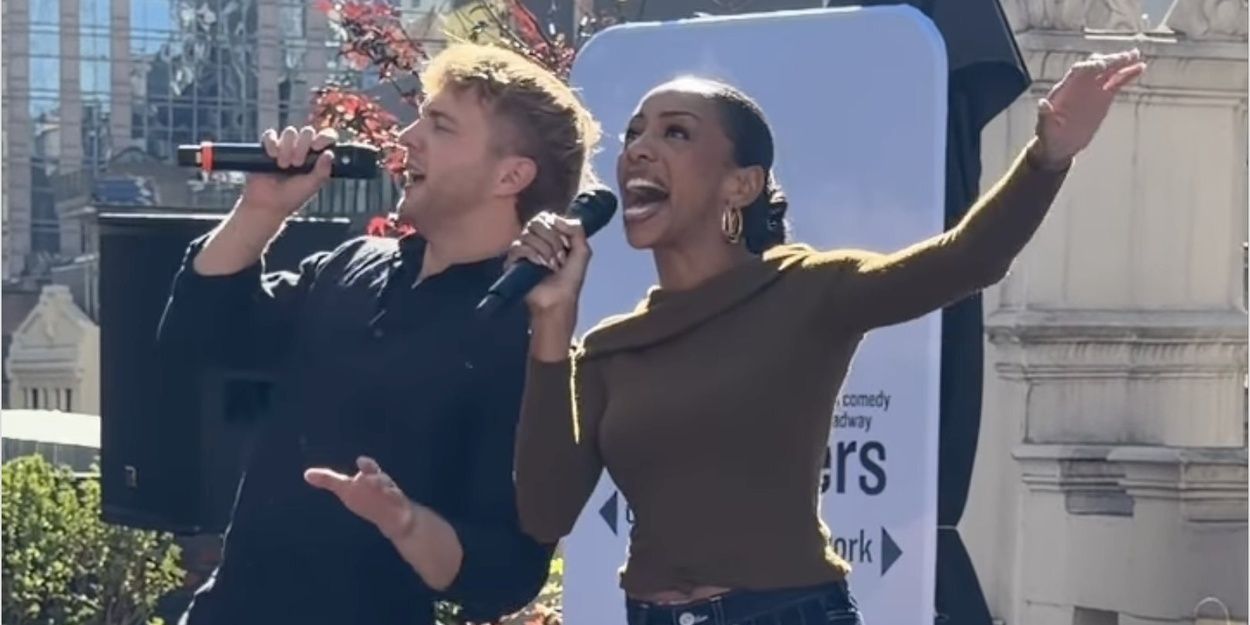 Video: Sam Tutty & Christiani Pitts Sing From TWO STRANGERS (CARRY A CAKE ACROSS NEW… Video