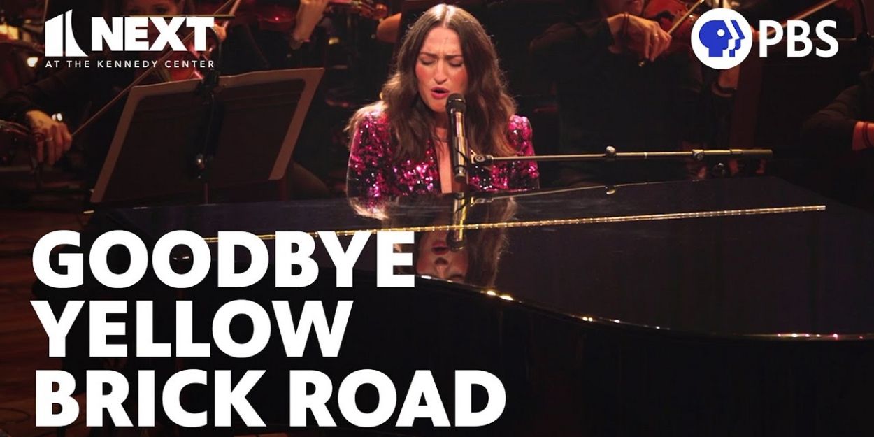 Video: Sara Bareilles Covers 'Goodbye Yellow Brick Road' in Kennedy Center Concert… Video