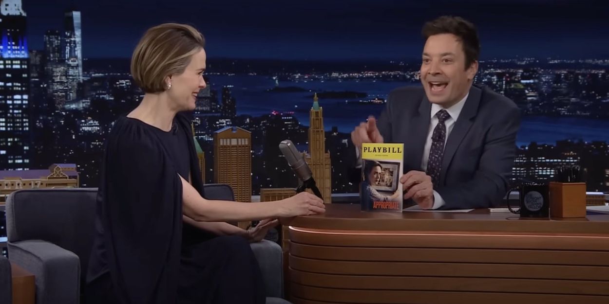 Video: Sarah Paulson Talks APPROPRIATE on THE TONIGHT SHOW WITH JIMMY FALLON Video