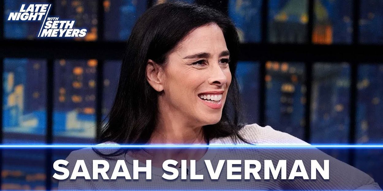 Video: Sarah Silverman Looks Back on Early Theater Experiences on LATE NIGHT WITH… Video