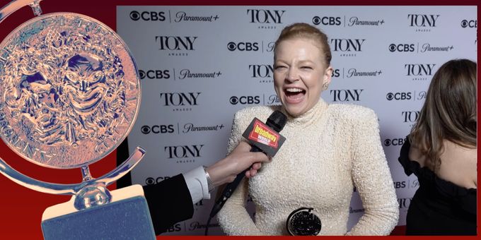 Video: Sarah Snook Reacts to Tony Win for Best Leading Actress in a Play