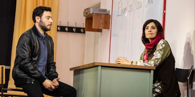 Video: Scenes from ENGLISH on Broadway