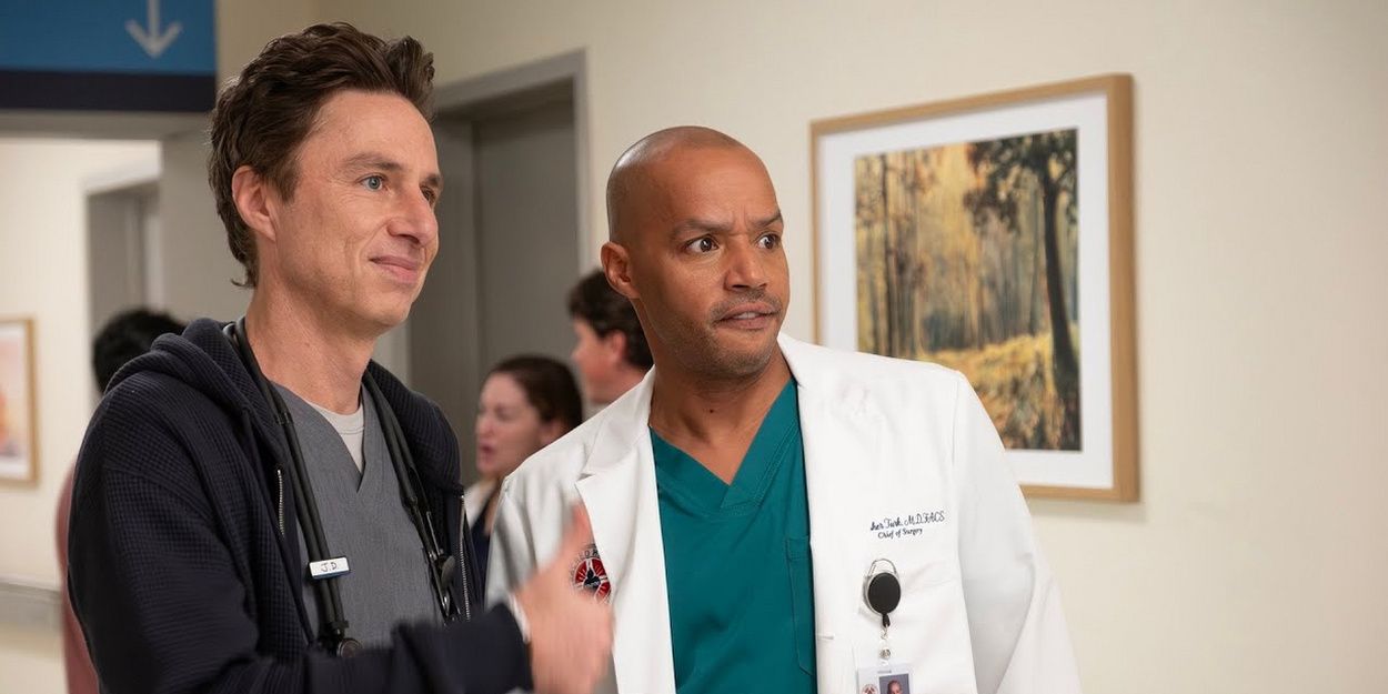 Video: Zach Braff and Donald Faison Reunite in New Promo for SCRUBS Revival Video