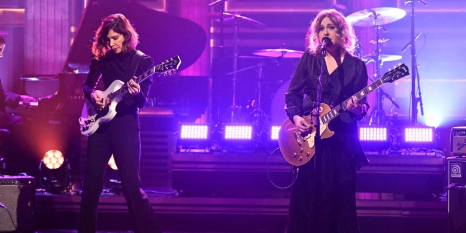 Video: Sleater-Kinney Perform 'Untidy Creature' On THE TONIGHT SHOW  Image