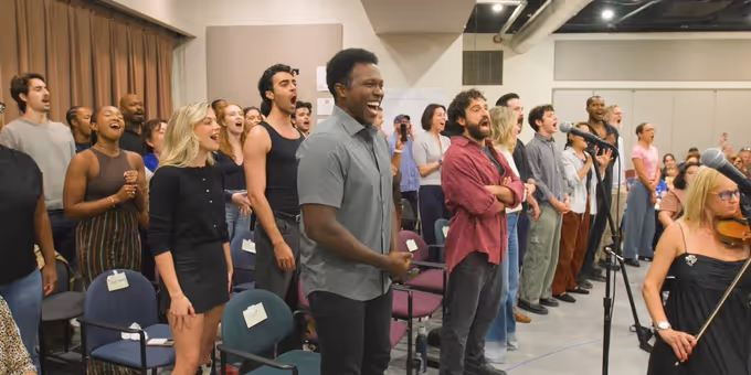 Video: Watch RAGTIME Cast Sing with the Orchestra for the First Time