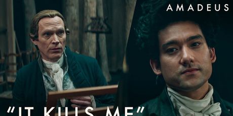 Video: Watch a Clip From AMADEUS Featuring Will Sharpe and Paul Bettany Photo