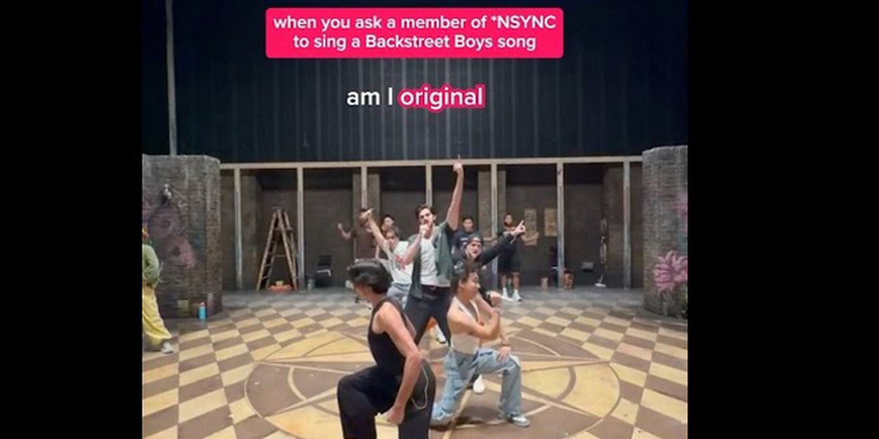 Video: *NSYNC's Joey Fatone Sings Backstreet Boys at & JULIET National Tour… Video