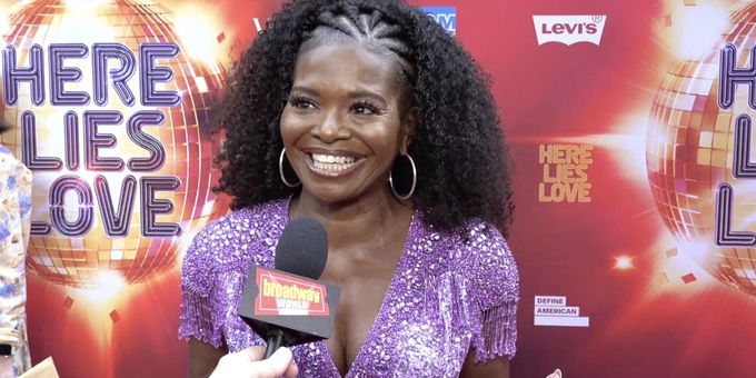 Video: Stars Walk the Red Carpet on Opening Night of HERE LIES LOVE