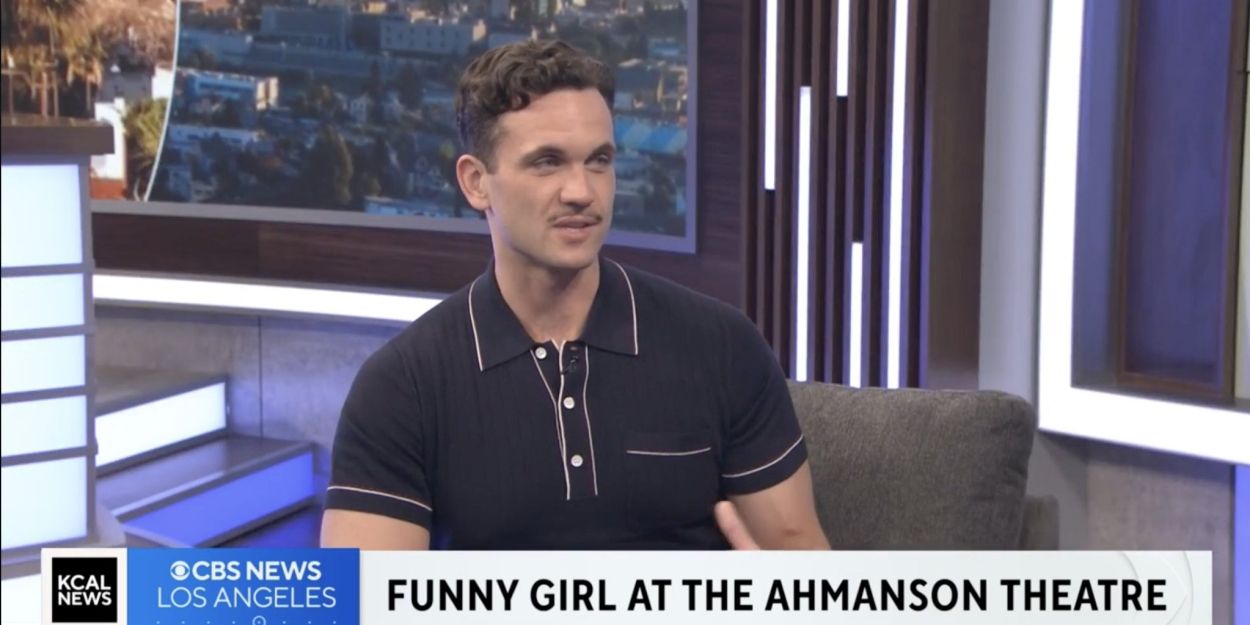 Video: Stephen Mark Lukas Talks FUNNY GIRL Tour on CBS Los Angeles  Image