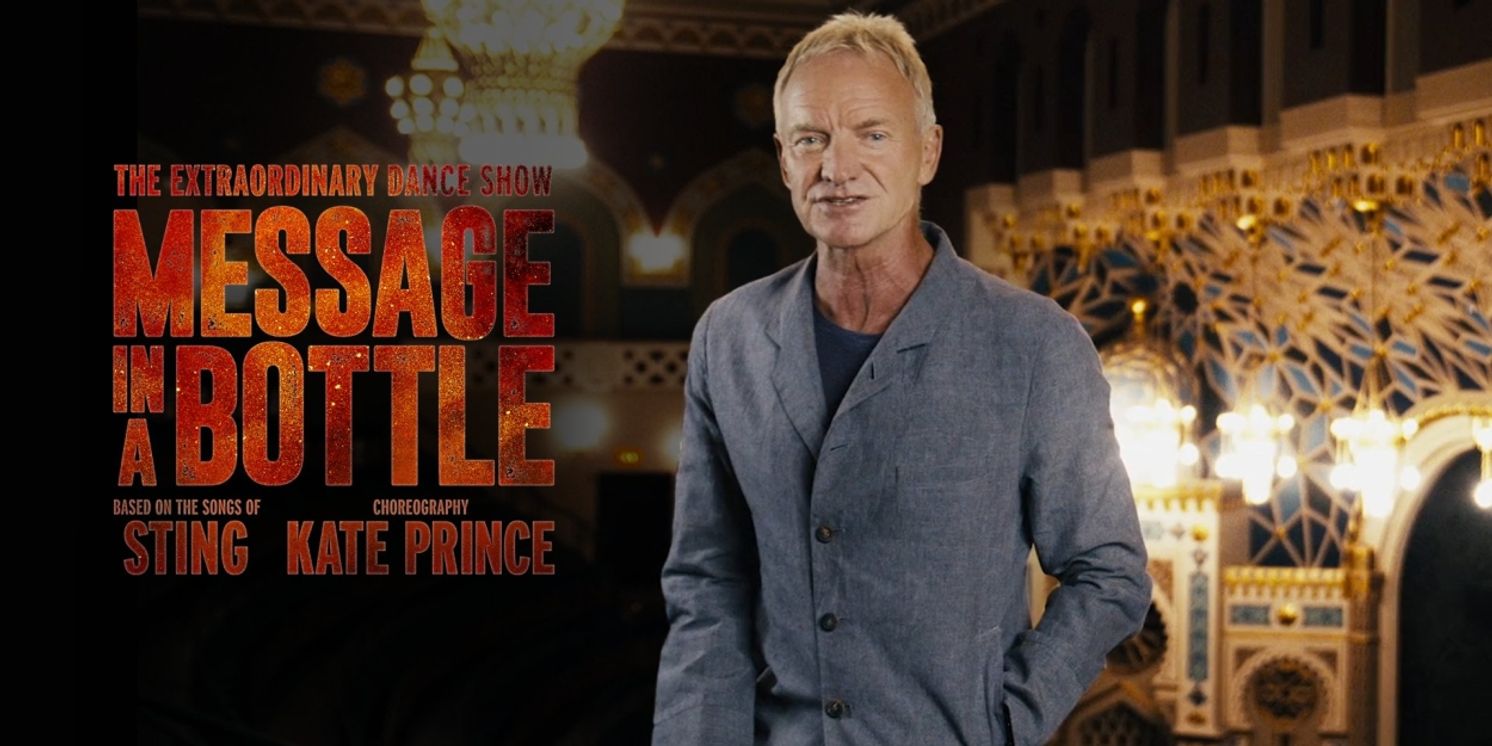 Video: Sting Talks MESSAGE IN A BOTTLE at New York City Center  Image