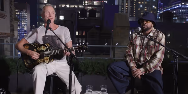 Video: Sting and Shaggy Perform Ahead of THE LAST SHIP at the Met Photo