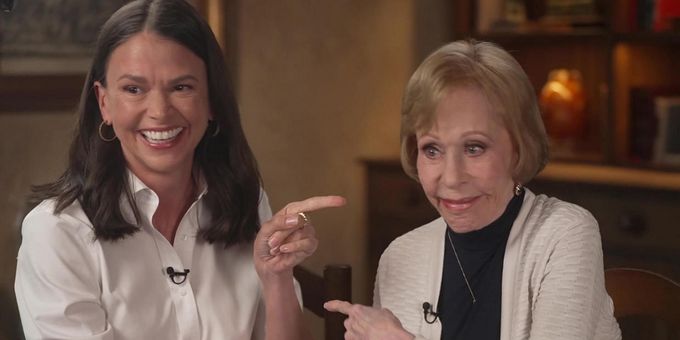 Video: Sutton Foster and Carol Burnett Talk ONCE UPON A MATTRESS on SUNDAY MORNING