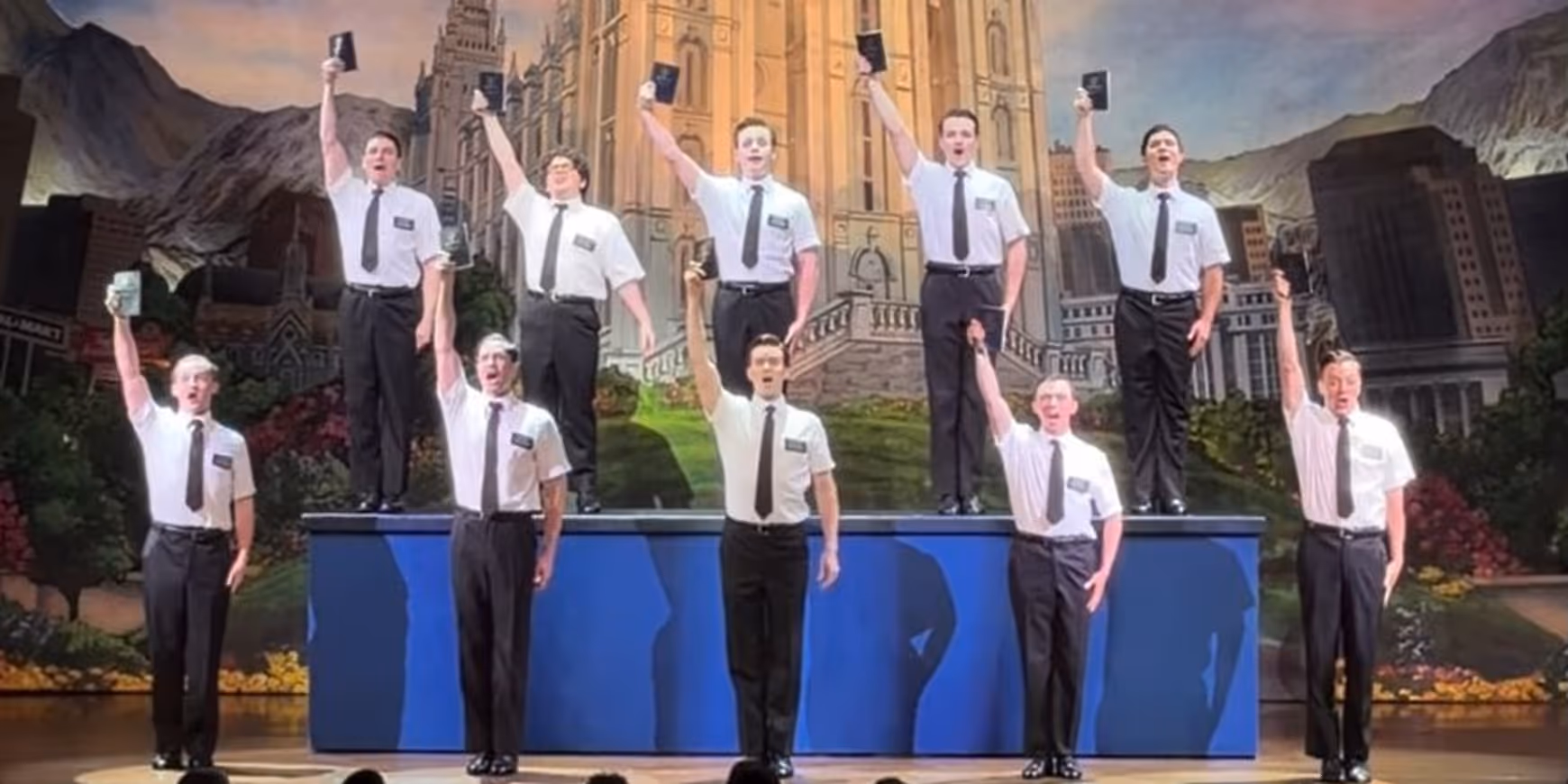 Video: THE BOOK OF MORMON Returns to Broadway; Watch the Cast Perform ‘Hello’