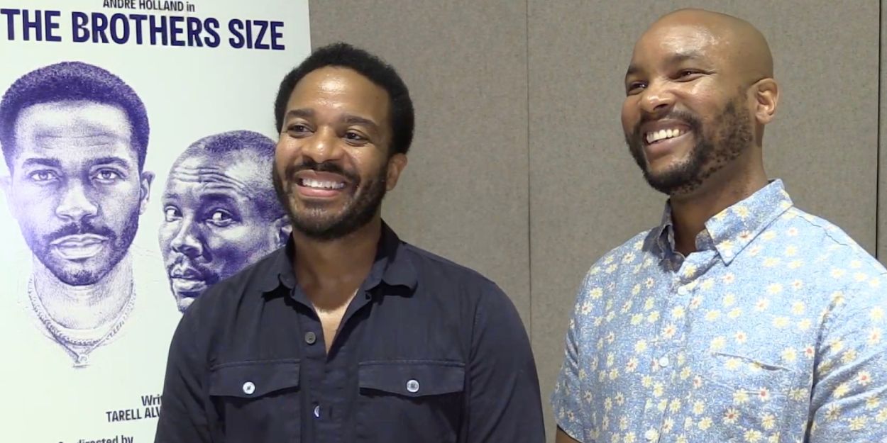 Video: André Holland & Alani iLongwe Explain What THE BROTHERS SIZE Is All About Video