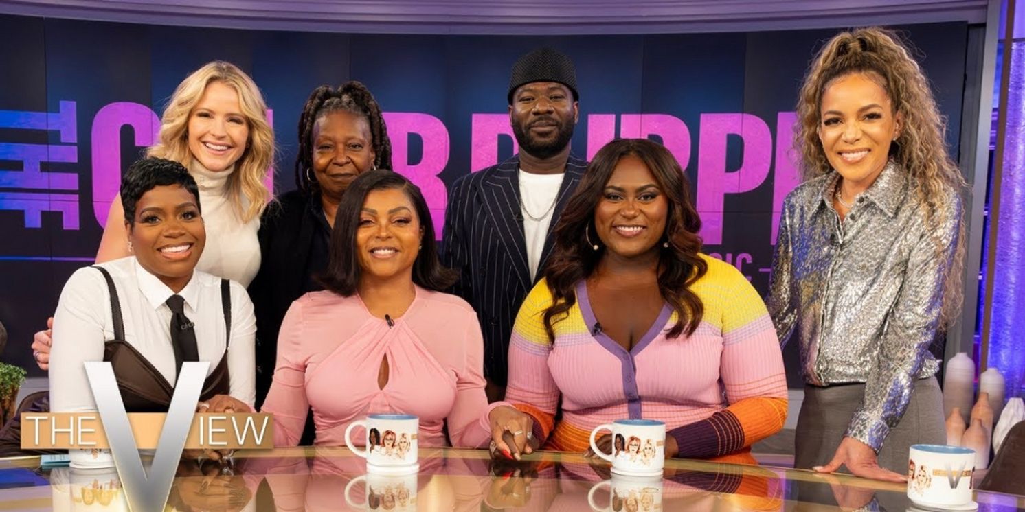 Video: THE COLOR PURPLE Cast Sits Down With Whoopi Goldberg on THE VIEW  Image