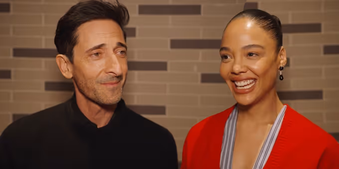 Video: Adrien Brody & Tessa Thompson Are Getting Ready for Their Broadway Debuts in THE FEAR OF 13