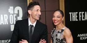 Adrien Brody & Tessa Thompson Celebrate THE FEAR OF 13 Opening Night