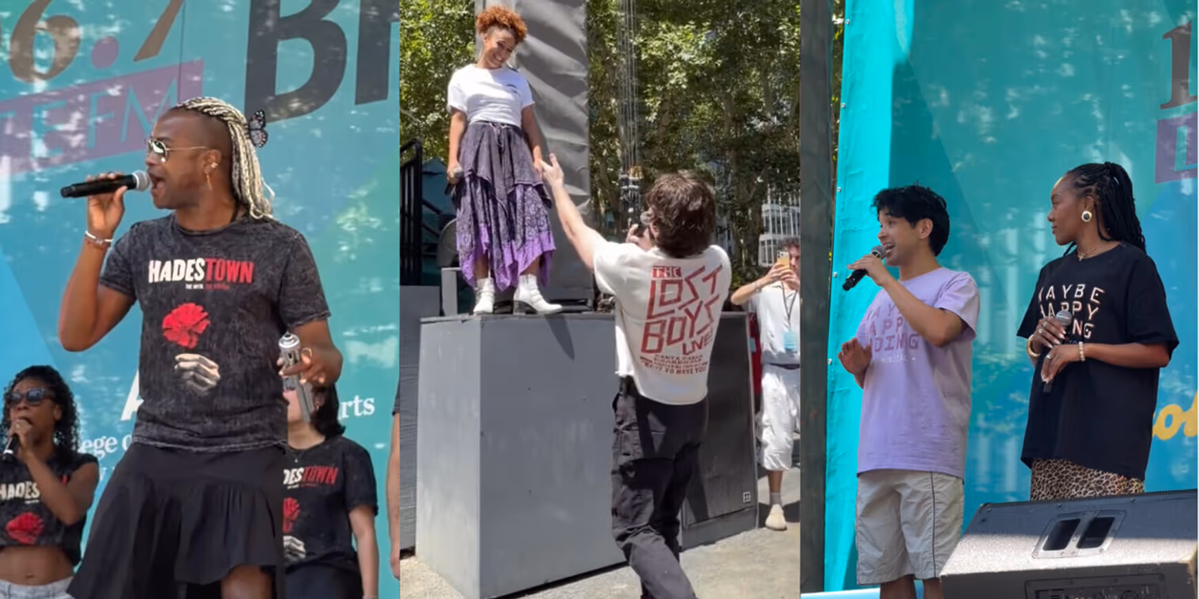 Video: THE LOST BOYS, HADESTOWN & More Perform at Broadway In Bryant Park