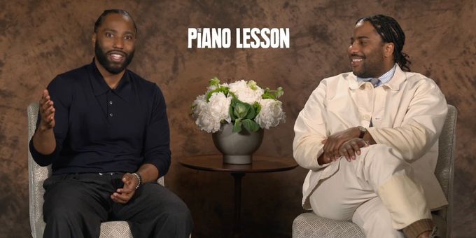 Video: THE PIANO LESSON is a Family Affair for Malcolm and John David Washington