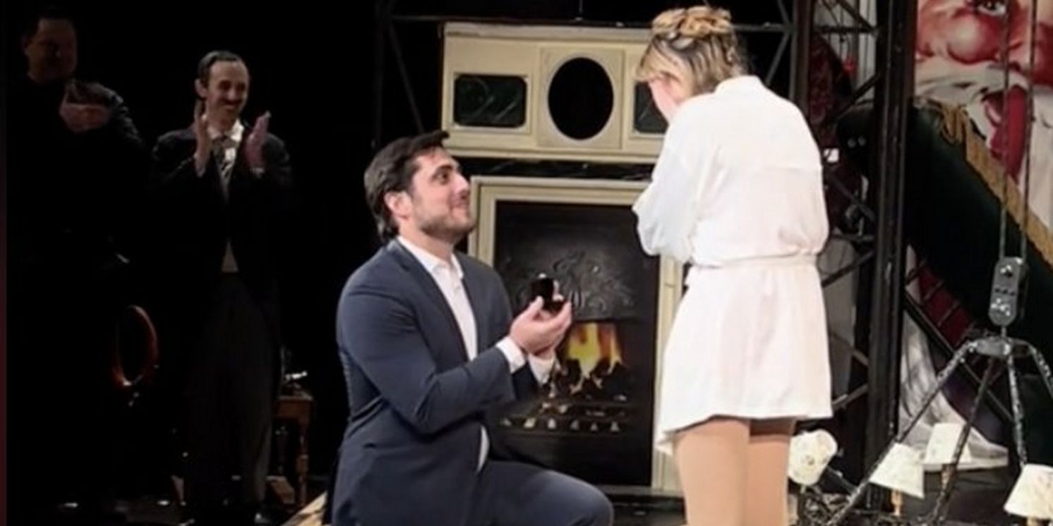 Video: THE PLAY THAT GOES WRONG Star Maggie Weston Gets Surprise On-Stage Proposal  Image