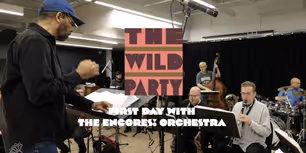 Video: THE WILD PARTY First Day with the Encores! Orchestra