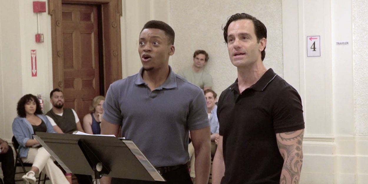 Video: TITANIC Sails On Into Rehearsals at Encores! Video