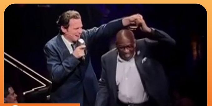 Video: Watch Al Roker's JUST IN TIME Cameo with Jonathan Groff