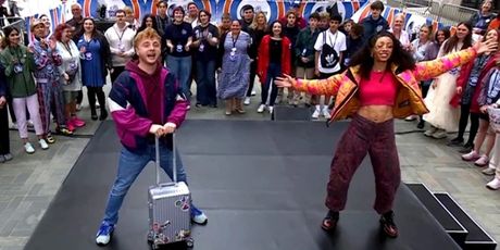 Video: TWO STRANGERS Stars Perform 'New York' on TODAY Photo