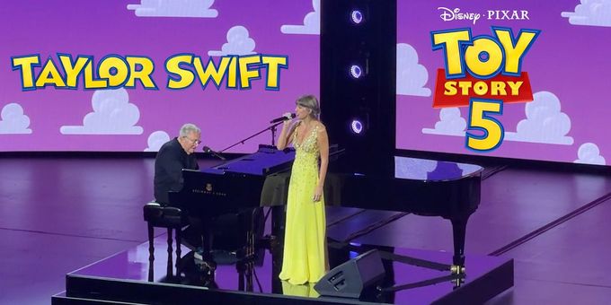 Video: Taylor Swift Surprises Attendees with Performance of New TOY STORY 5 Song at Los Angeles Premiere
