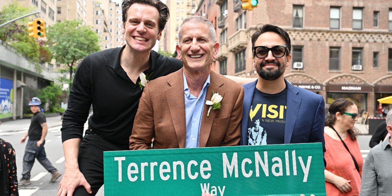 Video: Broadway Celebrates the Unveiling of Terrence McNally Way Video