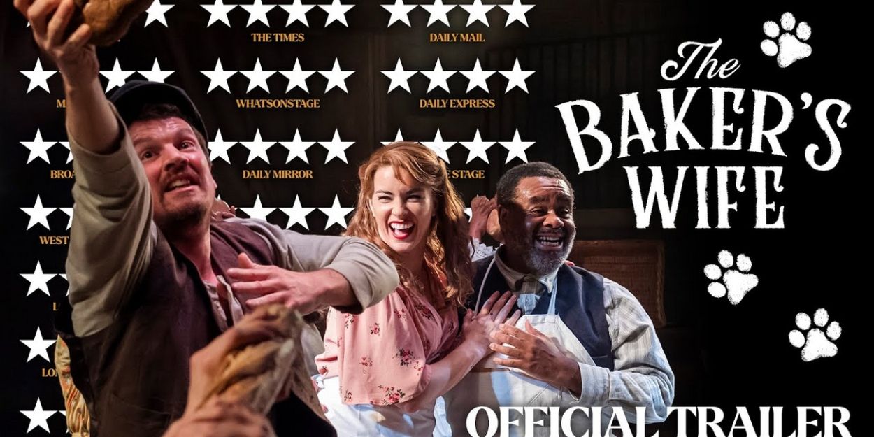 Video: New Trailer For THE BAKER'S WIFE at Menier Chocolate Factory Video