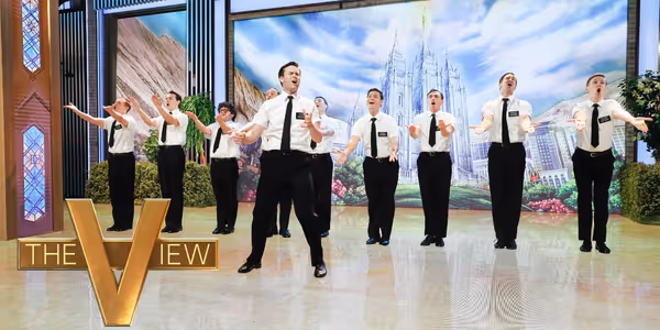 Video: THE BOOK OF MORMON Broadway Cast Performs 'Two by Two' on THE VIEW Photo