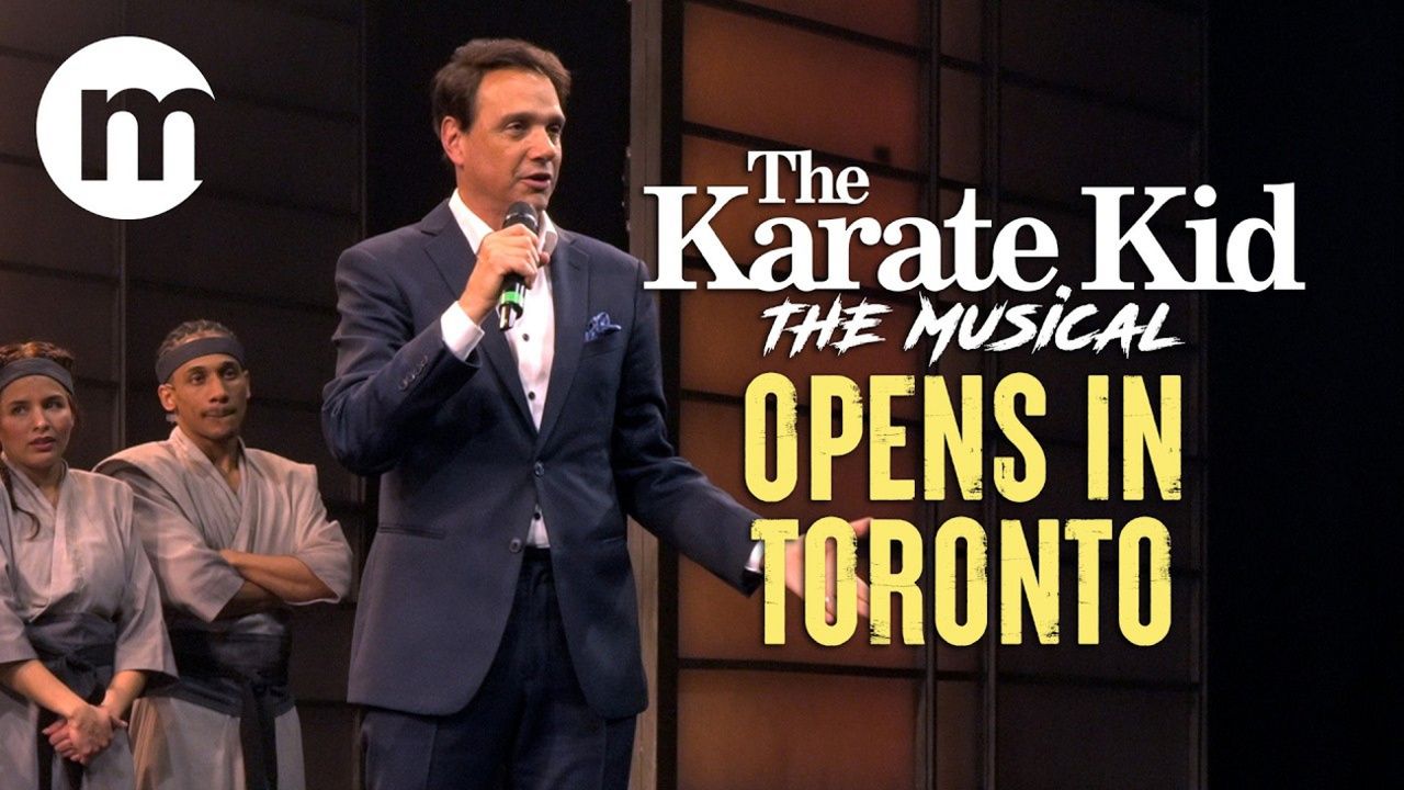 Video: THE KARATE KID THE MUSICAL Opens in Toronto With Ralph Macchio in Attendance Video
