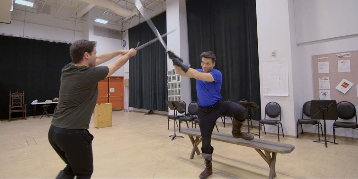Video: How HAMLET's Sword Fight is Staged at Denver Center Theatre Company Video
