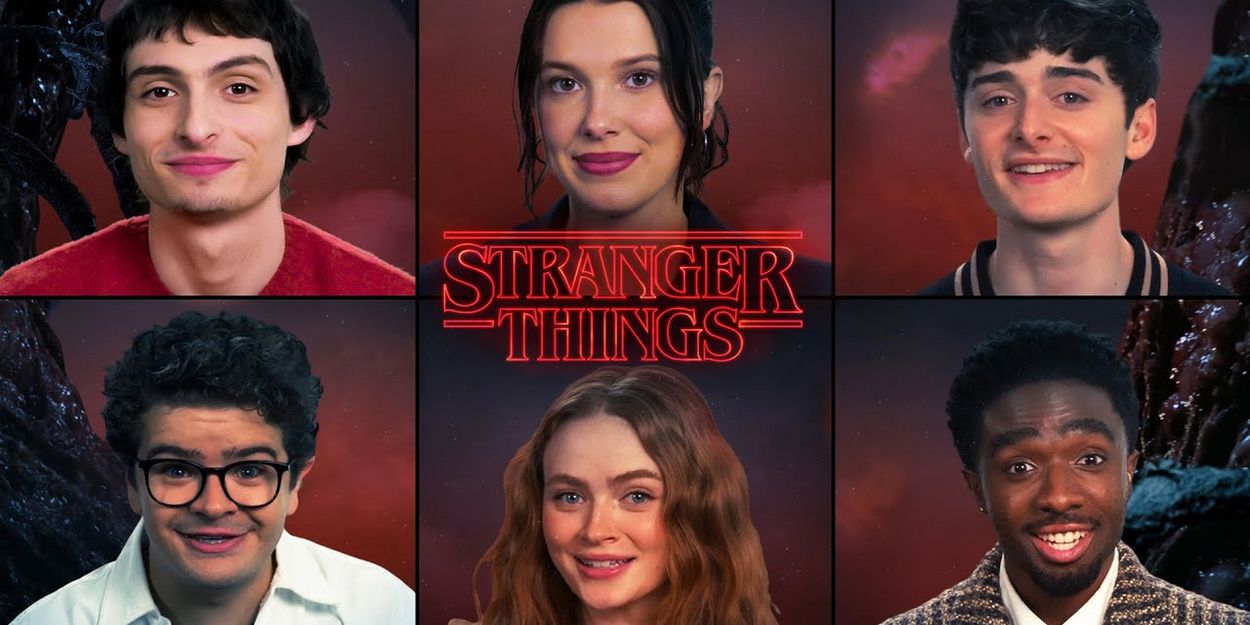 Video: Sadie Sink, Gaten Matarazzo, & STRANGER THINGS Cast Rap Series Recap on THE… Video