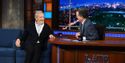 Ian McKellen Shares Love of Live Theater on THE LATE SHOW
