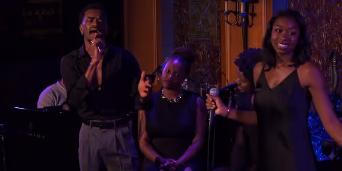 Treston J. Henderson & Rachel Webb sing Al Green's 'Let's Stay Together' at 54 Below!