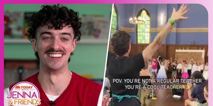 Video: Viral Theater Teacher Kyle Mason Spotlighted on TODAY