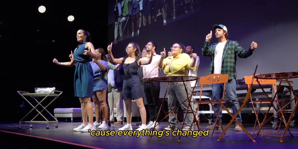Exclusive: Deaf Broadway Brings WAITRESS to Lincoln Center Video