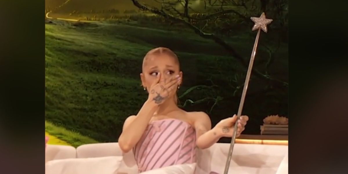 Video: WICKED Star Ariana Grande Surprised With Original 'Glinda' Wand On THE DREW BARRYMORE SHOW