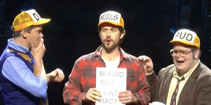 Video: Watch Aaron Tveit Play 'Producer' in GUTENBERG! THE MUSICAL!